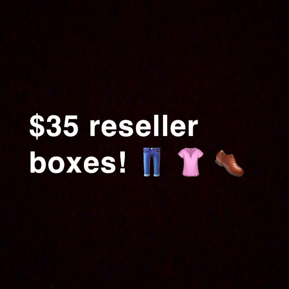 $35 reseller boxes!